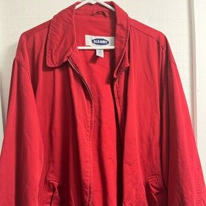 Old navy red jacket